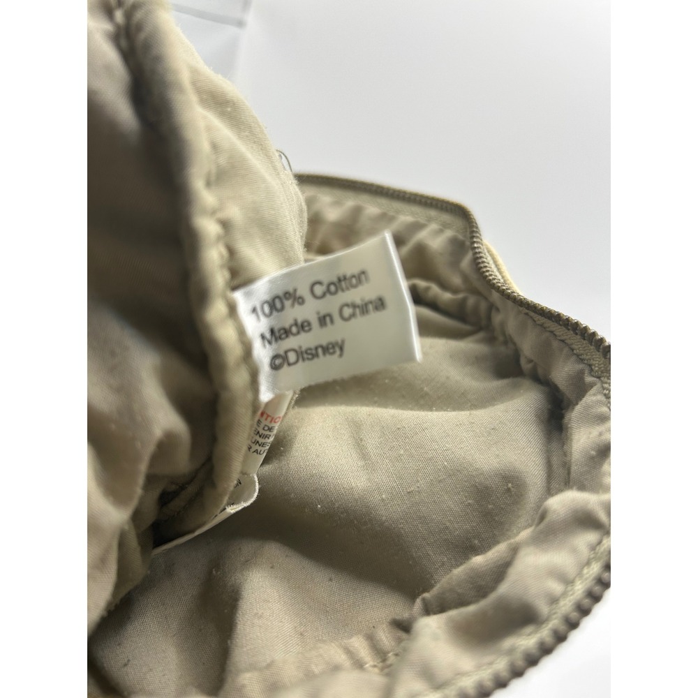 Disney Animal Kingdom Vintage Khaki Canvas Sling Backpack Safari Bag Est 1998 - Picture 5 of 5